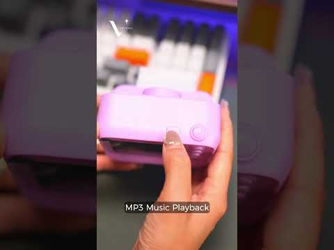 Z12 2.4-inch Mini Children HD Dual Lens Instant Camera Photo Printer with 32G TF Card - Pink