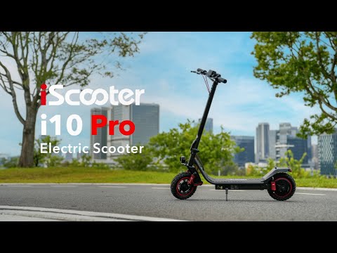 ISCOOTER i10Pro Electric Scooter 800W 10 Inch with APP 48V 15Ah - Region A