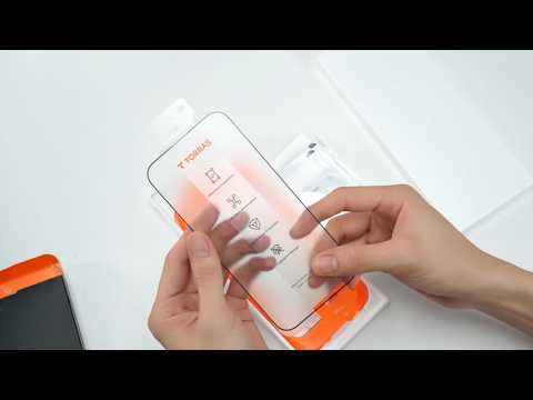 TORRAS Glassgo For iPhone 17 Pro Screen Protector Tempered Glass HD Film with Automatic Dust Removal Tool
