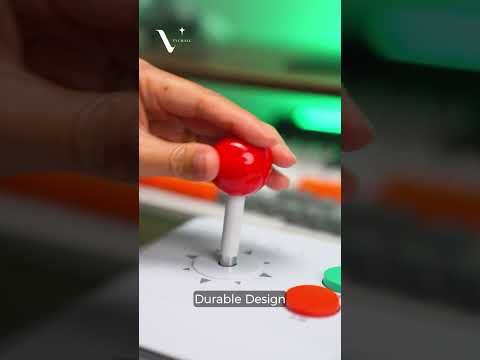 DATA FROG Y5A Fighting Game Joystick Controller Wired / 2.4G Wireless / Bluetooth-Compatible Arcade Game Station