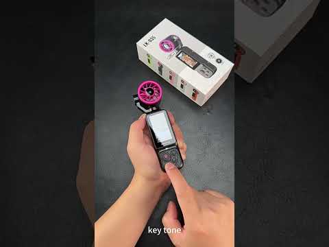LK-035 2-in-1 Action Camera with Fan Function 1.97 Inch HD Screen 180 Degress Rotatable 1080P Vlog Recording Sports Camera - Pink