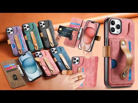 For Samsung Galaxy S26 Ultra Case Wallet Retro Leather Phone Cover with Wristband Kickstand - Black