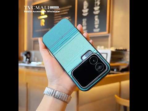 For iPhone 17 Pro Magnetic Case PU Leather + PC + TPU Gradient Phone Cover - Black