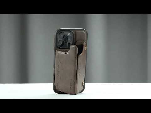 MAGKING K3 Series For Samsung Galaxy S25 FE Magnetic Case Wallet PC + TPU + PU Phone Cover - Black